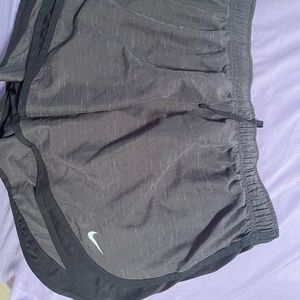 Womens Nike shorts XL grey and black worn once